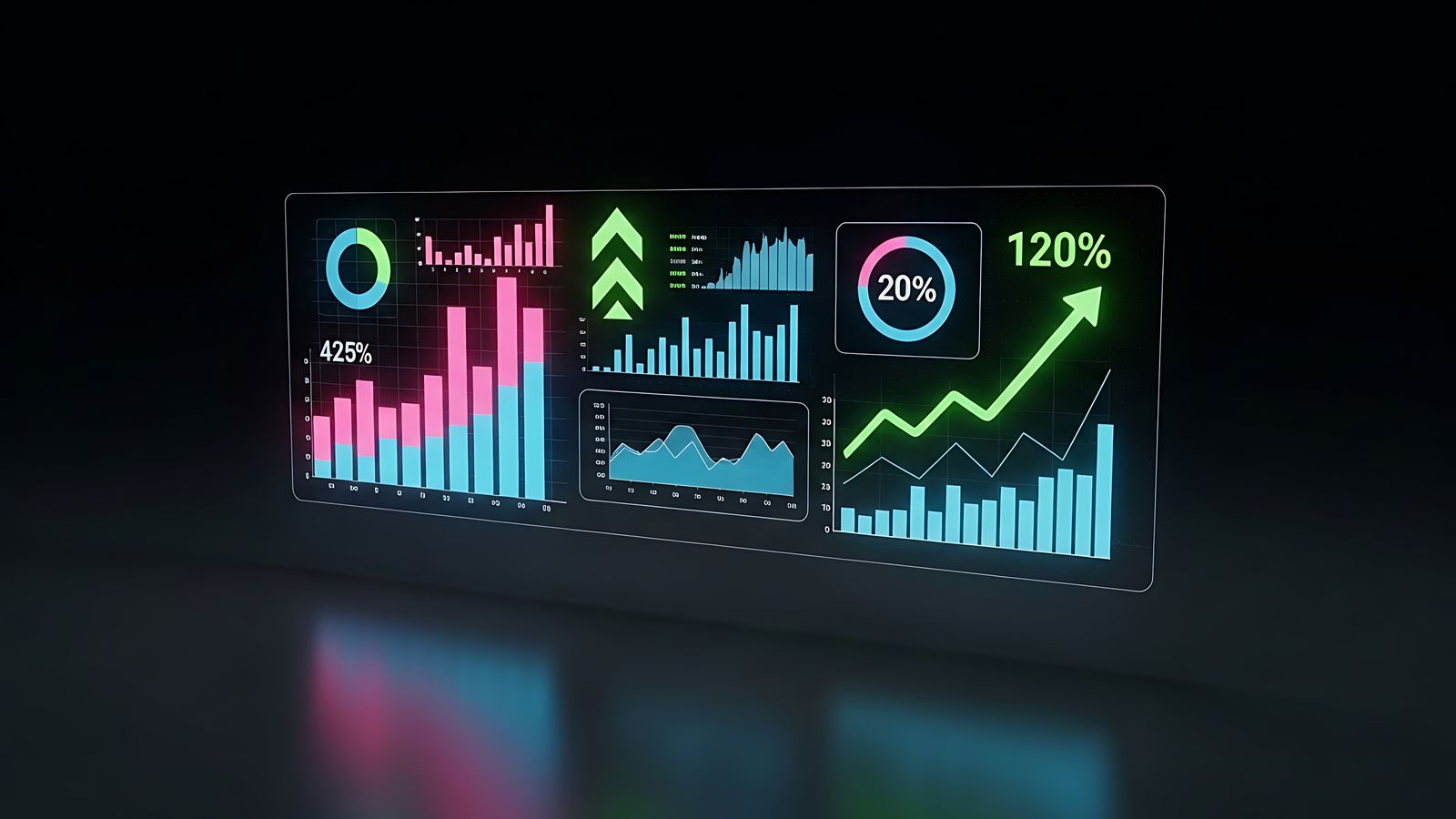 Performance monitoring dashboard showing response times and query metrics